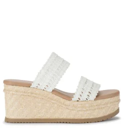 Baretraps Wedge Sandals|Slides & Slip On Sandals-Sophie Wedge Sandal White