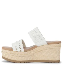 Baretraps Wedge Sandals|Slides & Slip On Sandals-Sophie Wedge Sandal White
