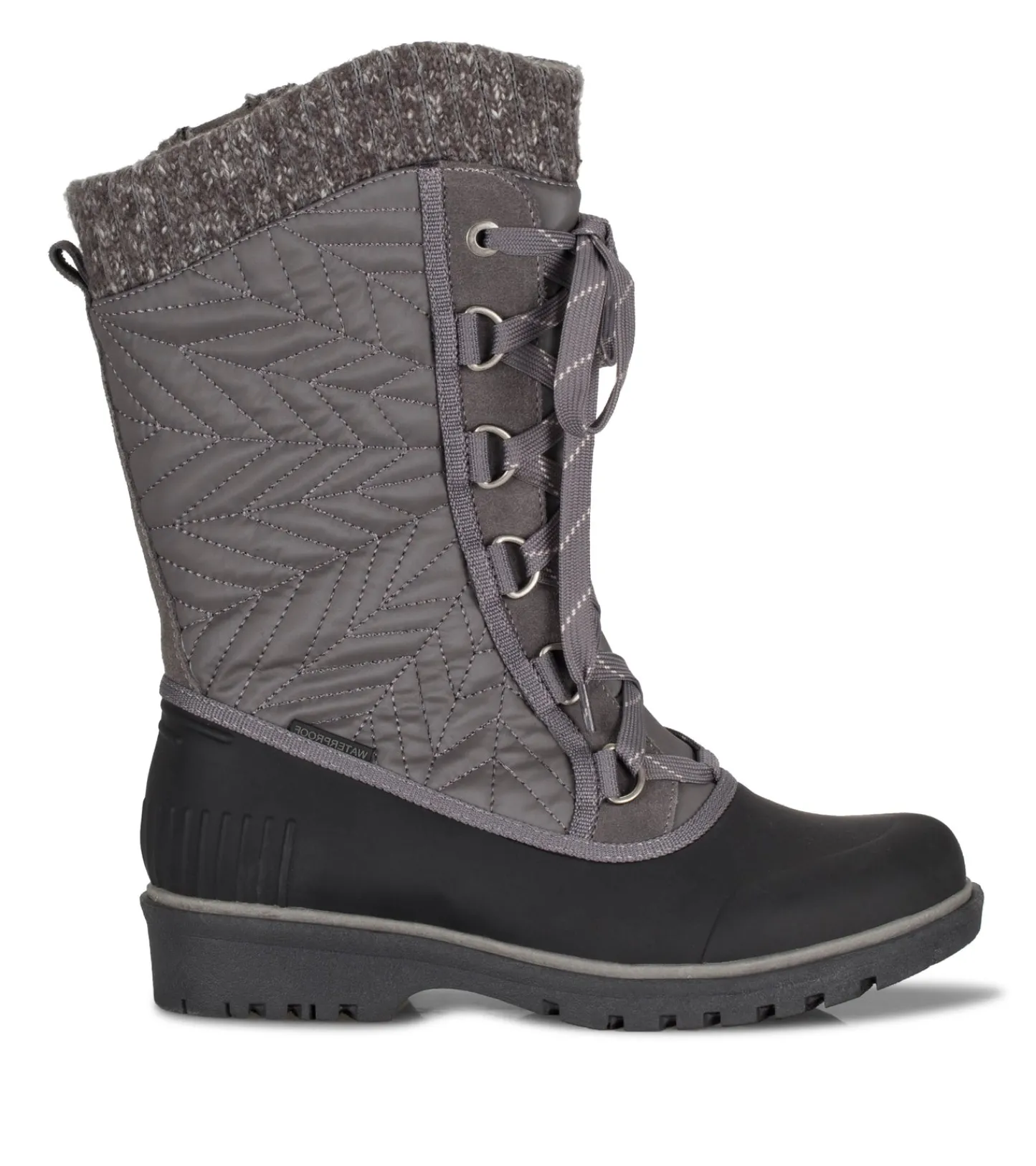 Baretraps Cold Weather Boots-Stark Waterproof Winter Boot DarkGrey/Black
