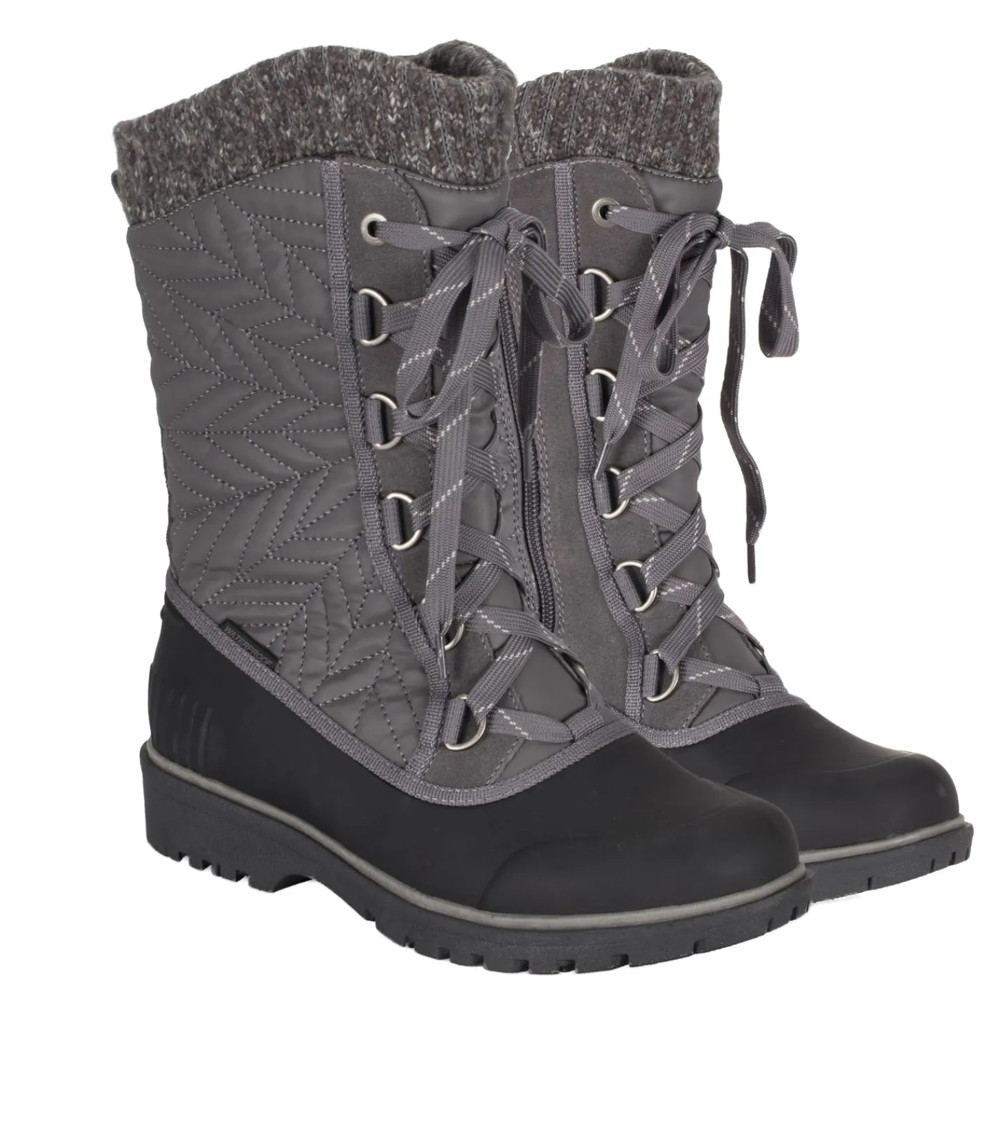 Baretraps Cold Weather Boots-Stark Waterproof Winter Boot DarkGrey/Black