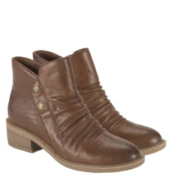 Baretraps Booties-Stevie Bootie Cognac