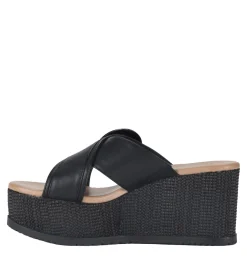 Baretraps Wedge Sandals-Sydney Wedge Sandal Black