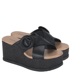 Baretraps Wedge Sandals-Sydney Wedge Sandal Black