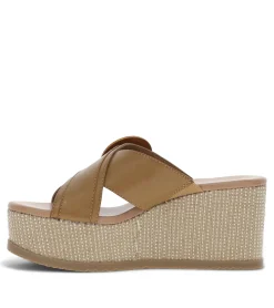 Baretraps Wedge Sandals-Sydney Wedge Sandal Caramel