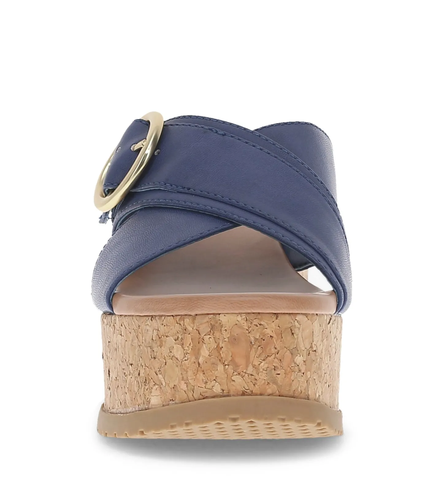 Baretraps Wedge Sandals-Sydney Wedge Sandal Navy