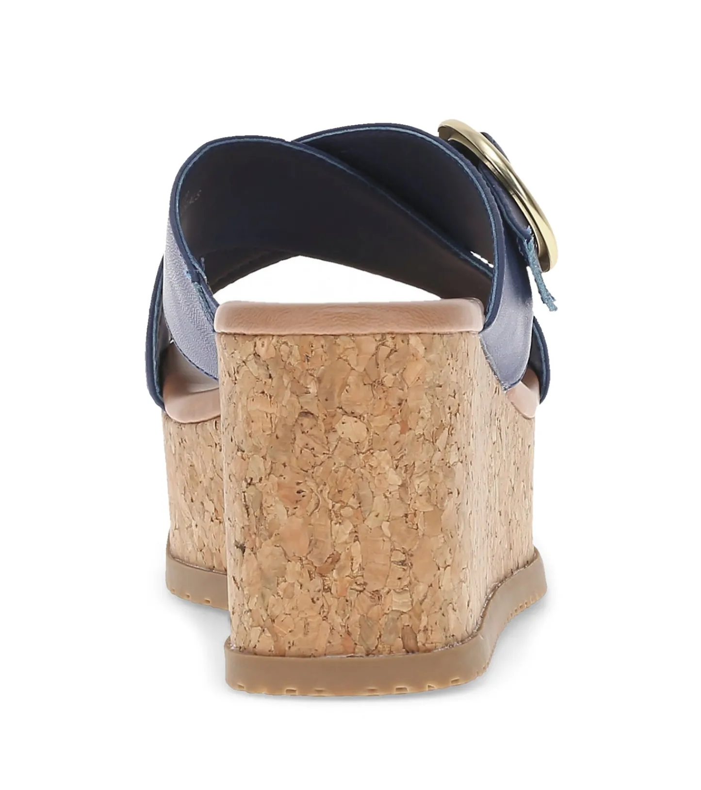 Baretraps Wedge Sandals-Sydney Wedge Sandal Navy