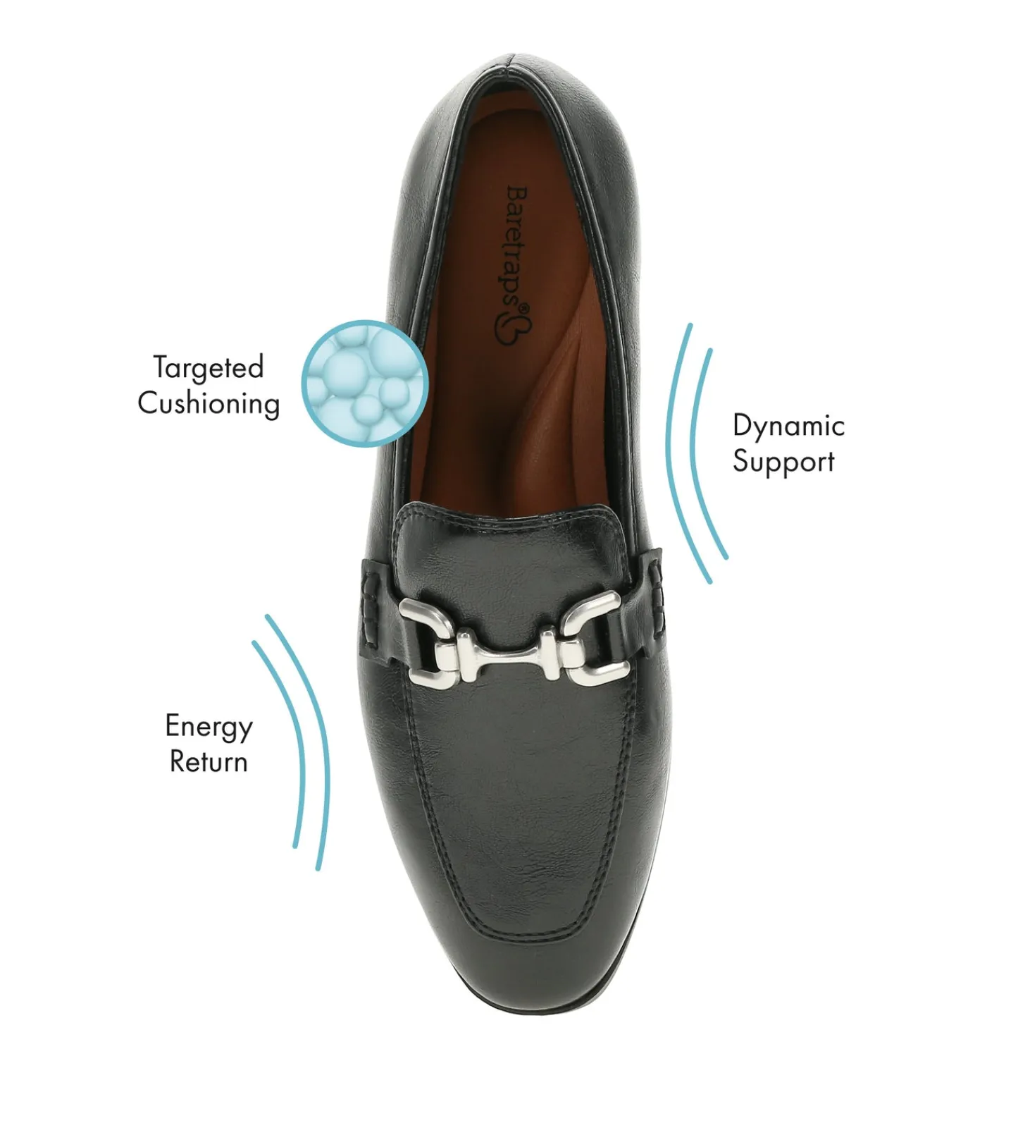 Baretraps Flats & Loafers|Dress Shoes-Tammy Loafer Black
