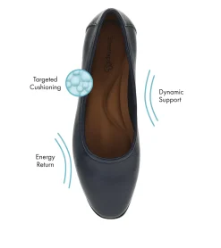Baretraps Flats & Loafers|Dress Shoes-Tania Casual Flat DarkNavy