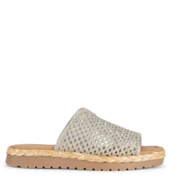 Baretraps Slides & Slip On Sandals-Tasmine Slide Sandal Champagne