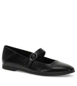 Baretraps Flats & Loafers|Dress Shoes-Teagan Mary Jane Flat Black