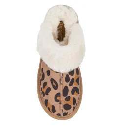 Baretraps Flats & Loafers-Teegan Clog Slipper Leopard