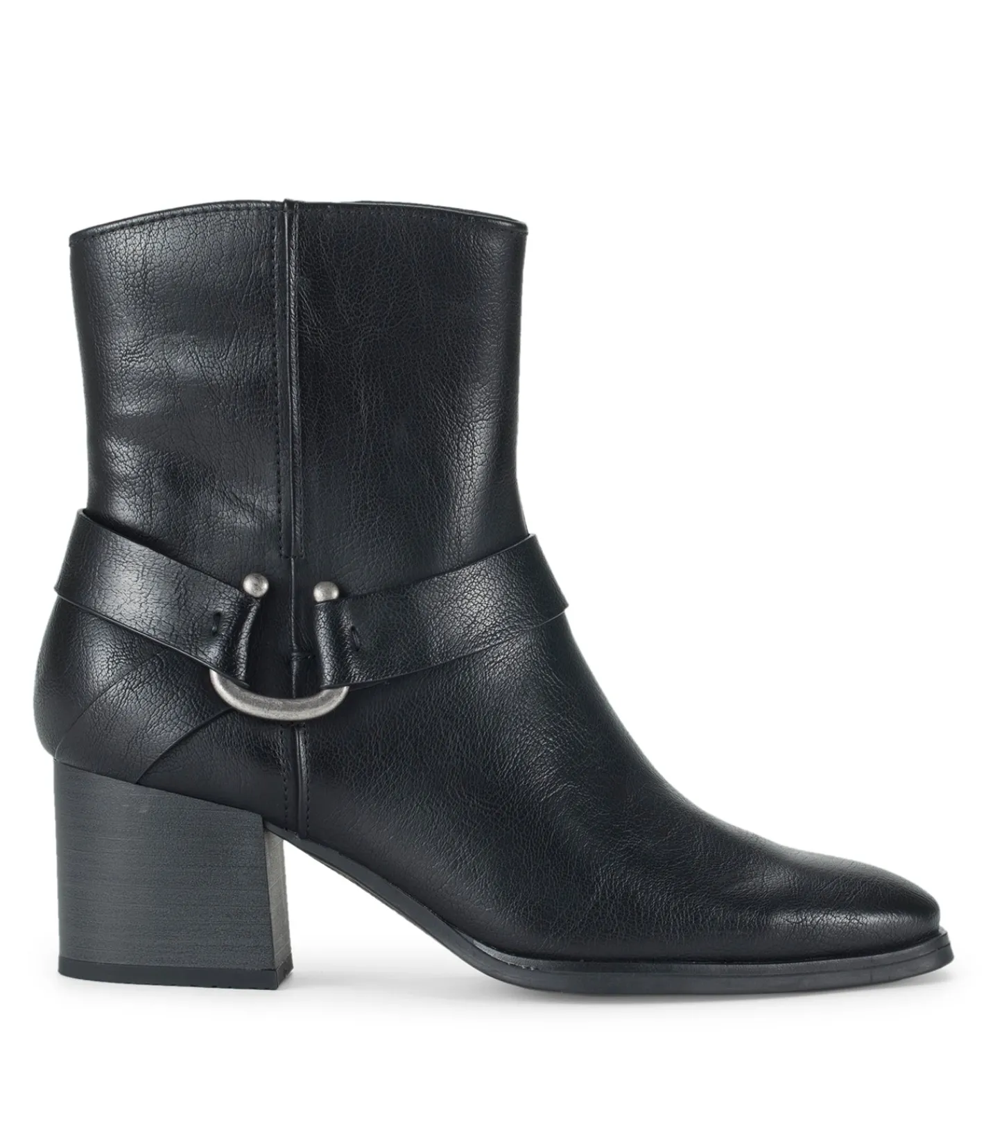 Baretraps Booties-Tiana Block Heel Bootie Black