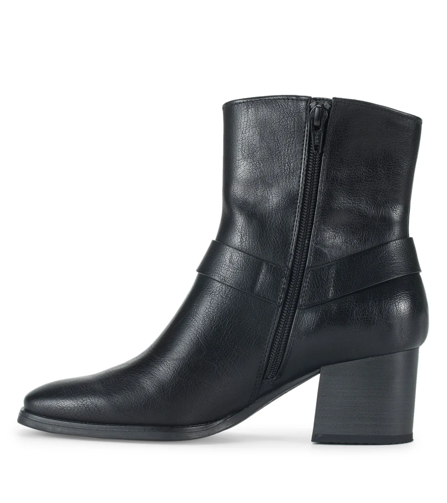 Baretraps Booties-Tiana Block Heel Bootie Black