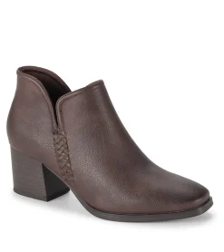 Baretraps Booties-Tristen Ankle Bootie DarkBrown