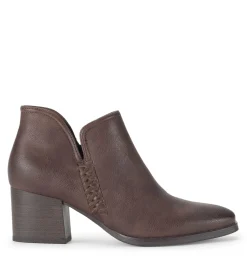 Baretraps Booties-Tristen Ankle Bootie DarkBrown