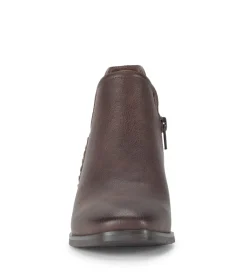 Baretraps Booties-Tristen Ankle Bootie DarkBrown