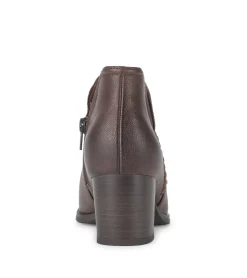 Baretraps Booties-Tristen Ankle Bootie DarkBrown