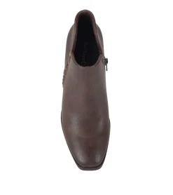 Baretraps Booties-Tristen Ankle Bootie DarkBrown