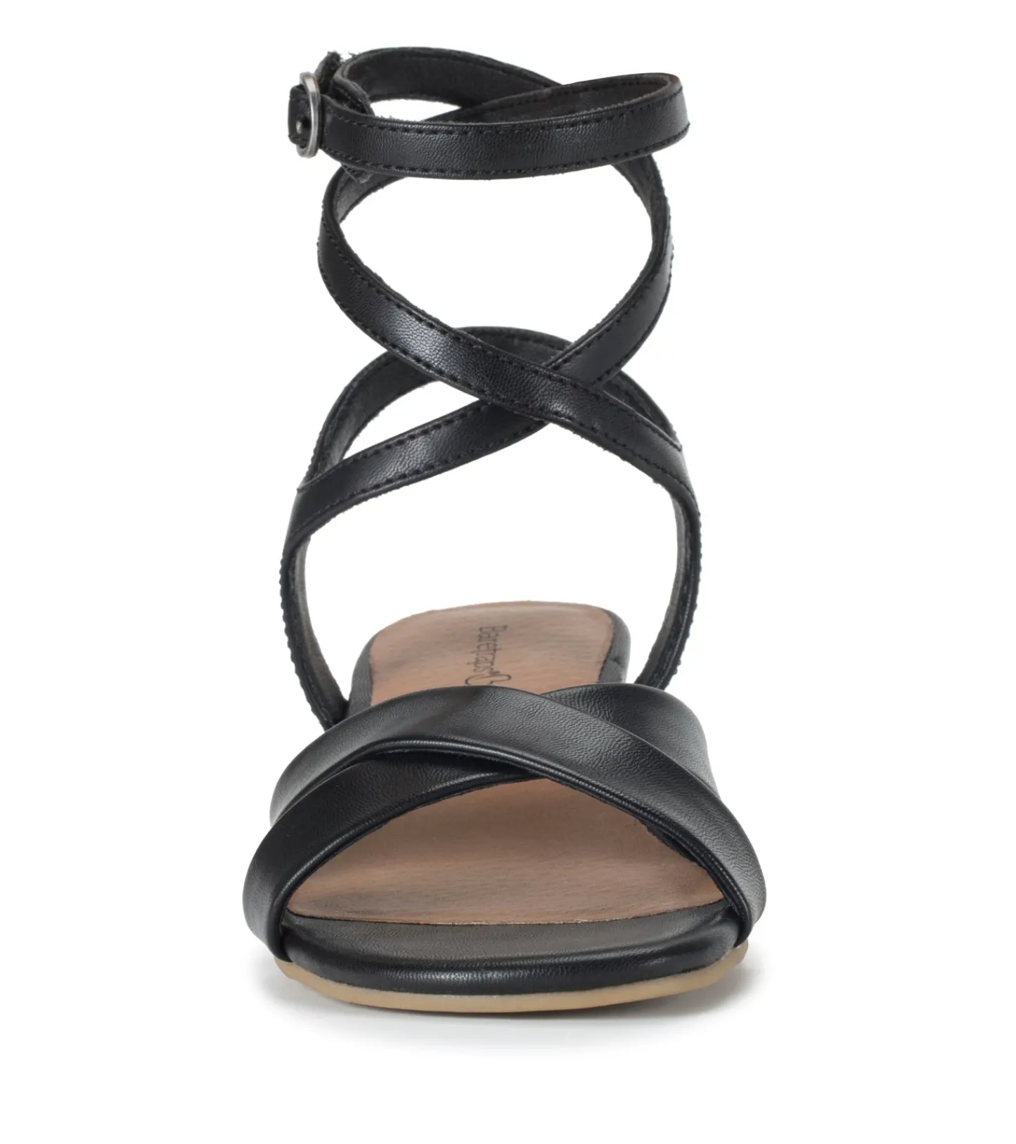 Baretraps Classic Comfort Sandals-Valerie Block Heel Sandal Black