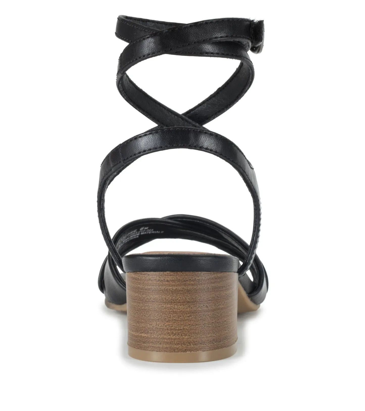 Baretraps Classic Comfort Sandals-Valerie Block Heel Sandal Black