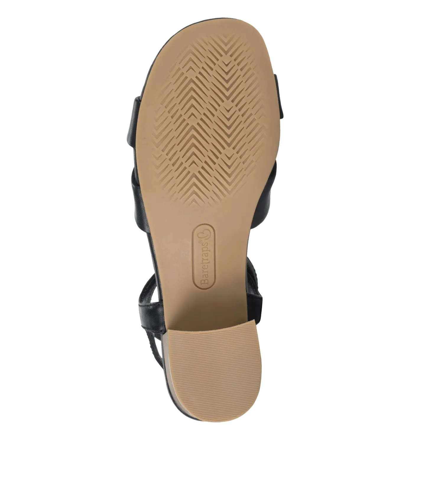 Baretraps Classic Comfort Sandals-Valerie Block Heel Sandal Black