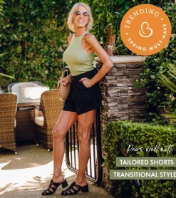 Baretraps Classic Comfort Sandals-Whitnie Block Heel Sandal Black