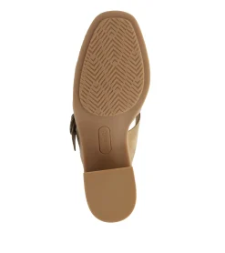 Baretraps Classic Comfort Sandals-Whitnie Block Heel Sandal OldGold