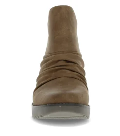 Baretraps Booties-Wichita Wedge Bootie DarkTaupe