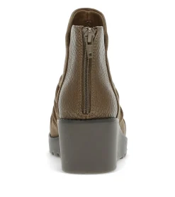 Baretraps Booties-Wichita Wedge Bootie DarkTaupe