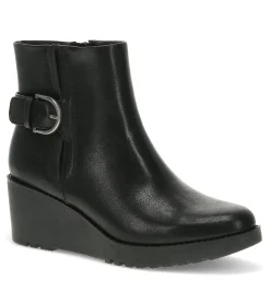Baretraps Booties-Wilda Wedge Bootie Black