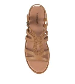 Baretraps Wedge Sandals-Wilma Wedge Sandal Caramel