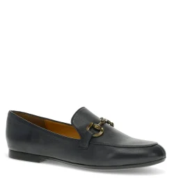 Baretraps Flats & Loafers|Dress Shoes-Wyatt Loafer NavyLeather