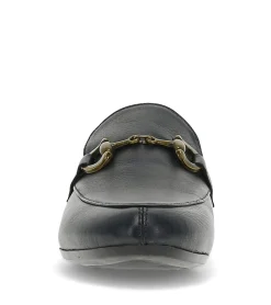 Baretraps Flats & Loafers|Dress Shoes-Wyatt Loafer NavyLeather