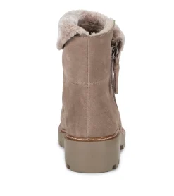 Baretraps Booties|Cold Weather Boots-Wyoming Water Resistant Boot TaupeSuede