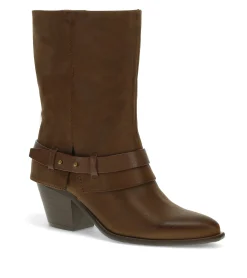 Baretraps Knee High Boots-Yamura Midi Boot BrushBrown