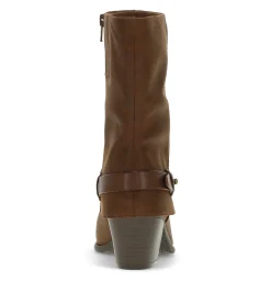 Baretraps Knee High Boots-Yamura Midi Boot BrushBrown