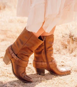 Baretraps Knee High Boots-Yamura Midi Boot BrushBrown