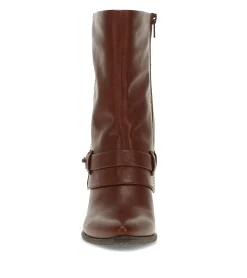 Baretraps Knee High Boots-Yamura Midi Boot Mahogany