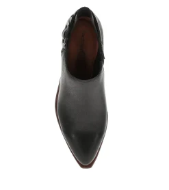 Baretraps Booties-Yanah Block Heel Ankle Bootie Black