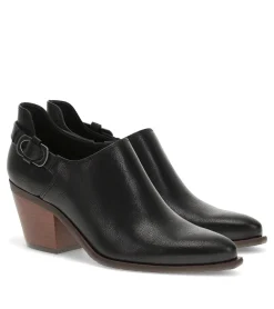 Baretraps Booties-Yanah Block Heel Ankle Bootie Black