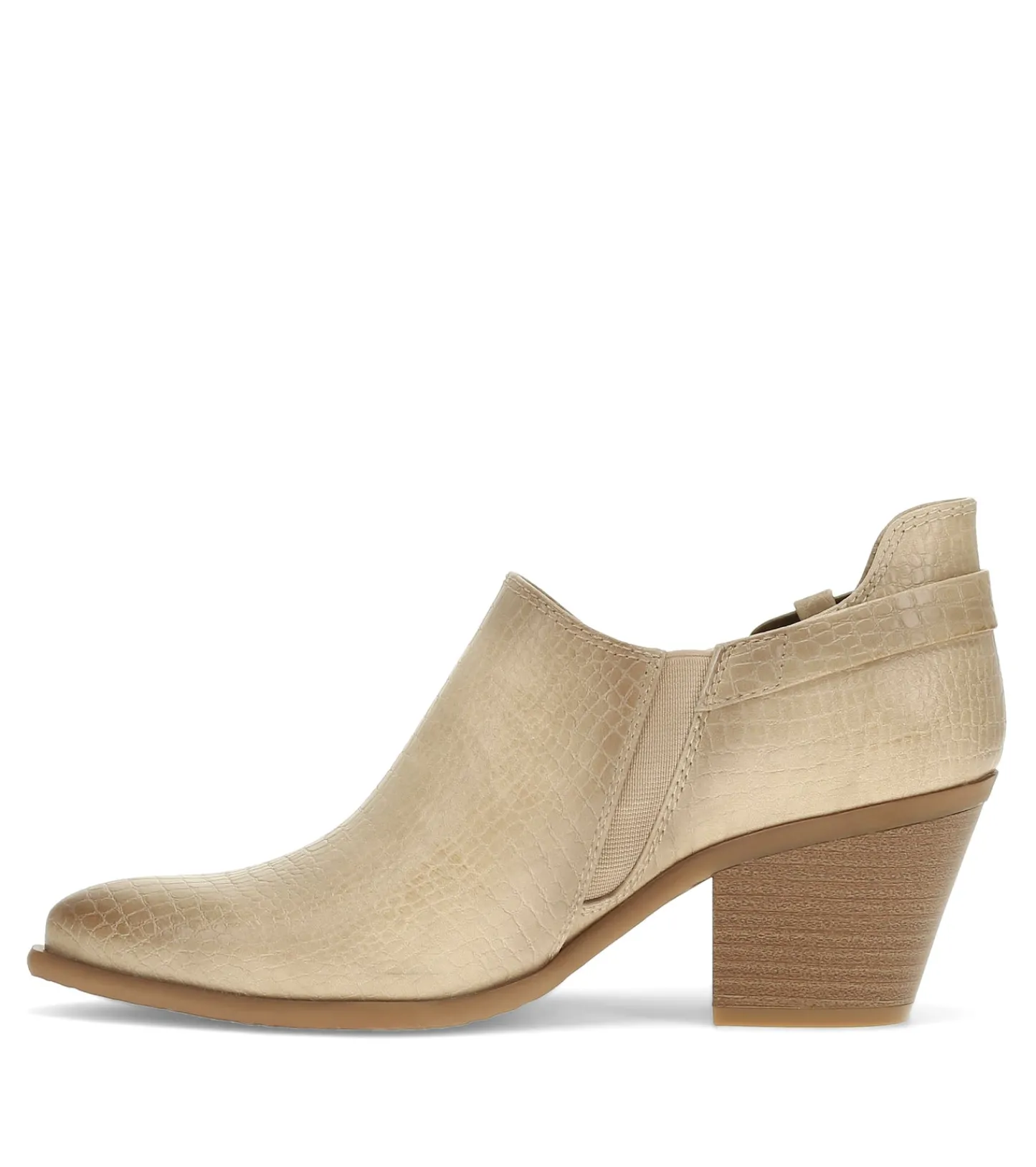 Baretraps Booties-Yanah Block Heel Ankle Bootie Buff