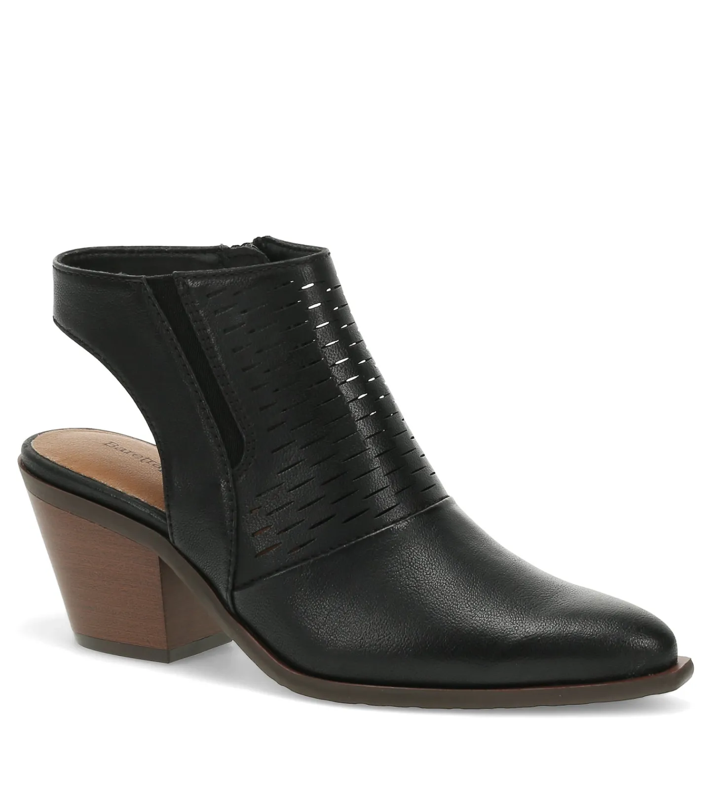 Baretraps Booties-Yangley Block Heel Bootie Black