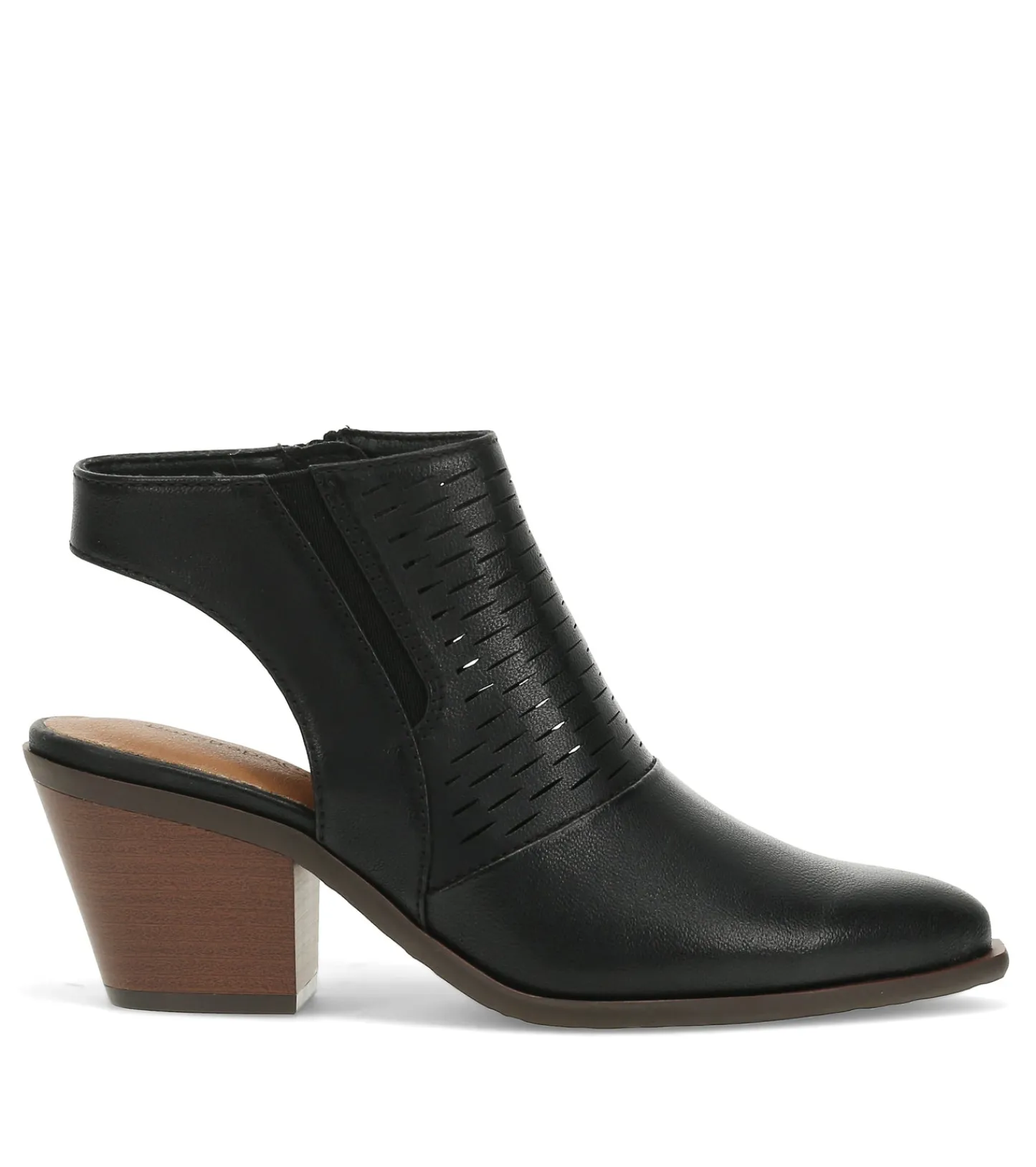 Baretraps Booties-Yangley Block Heel Bootie Black