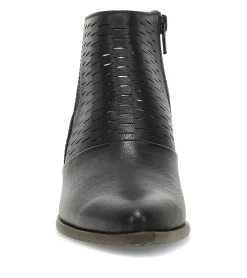 Baretraps Booties-Yangley Block Heel Bootie Black