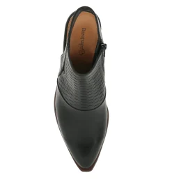 Baretraps Booties-Yangley Block Heel Bootie Black