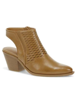 Baretraps Booties-Yangley Block Heel Bootie LightAlmond