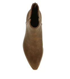 Baretraps Booties-Yara Block Heel Bootie Bronze