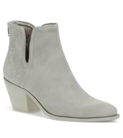 Baretraps Booties-Yara Block Heel Bootie DarkHaze