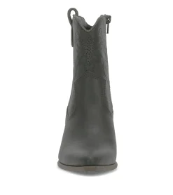 Baretraps Booties-Yenni Western Boot Black