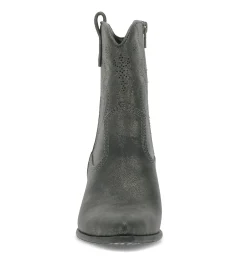 Baretraps Booties-Yenni Western Boot Gunmetal